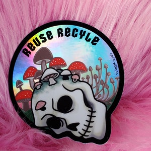 Sticker: Reuse recycle