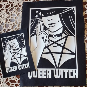 Back patch: Queer witch