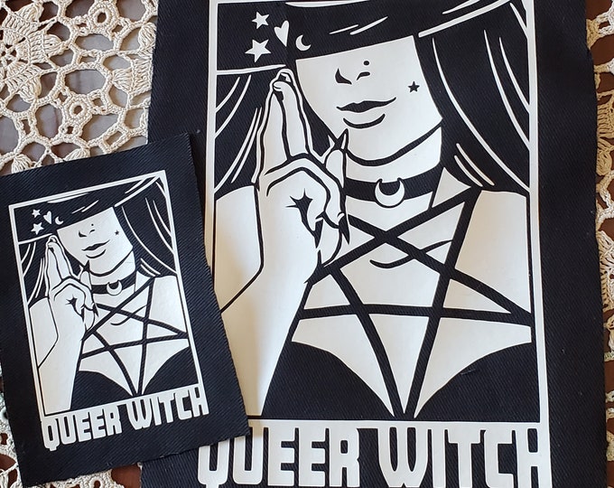 Back patch: Queer witch