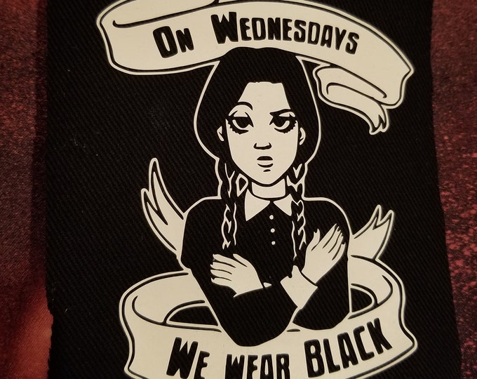 Patch: on Wednesdays we wear black