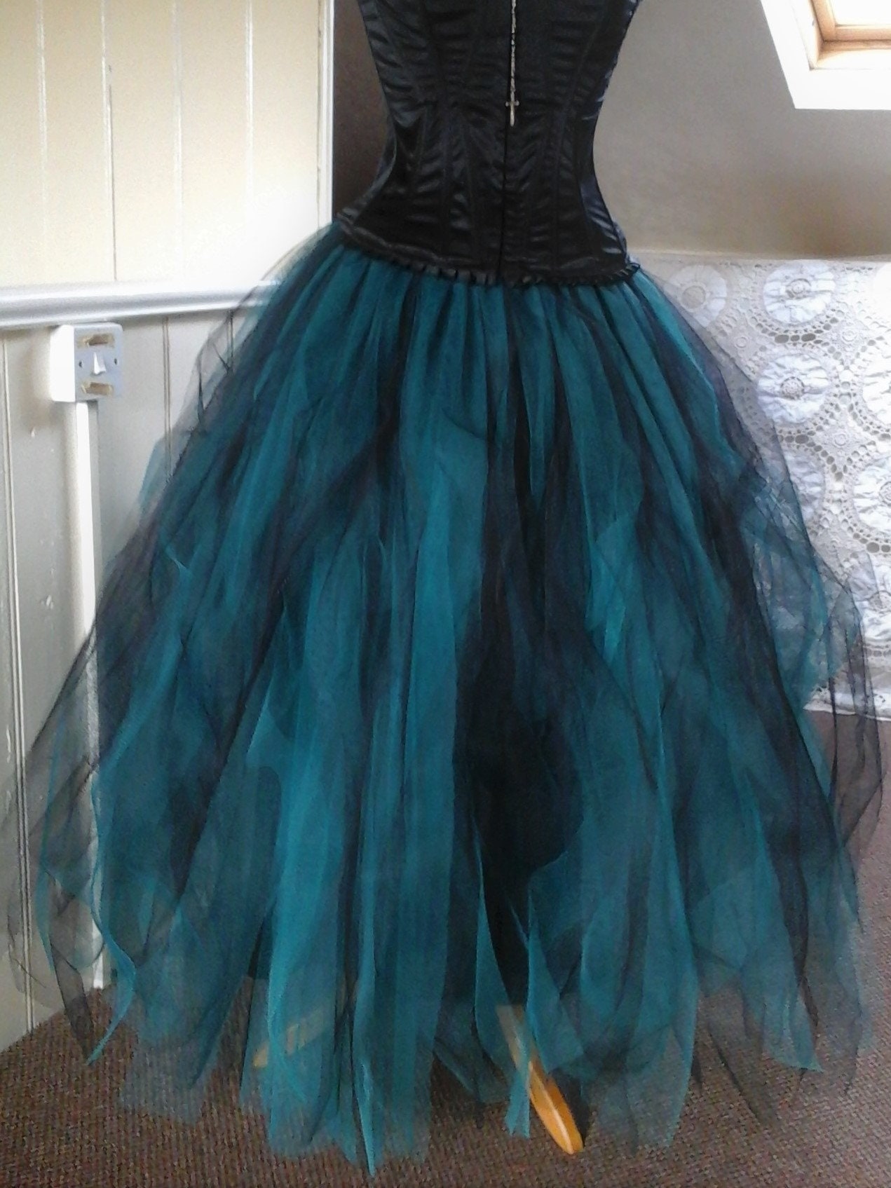teal tutu skirt