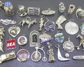 Vintage Sterling Silver 925 Washington Monument Souvenir Pendant