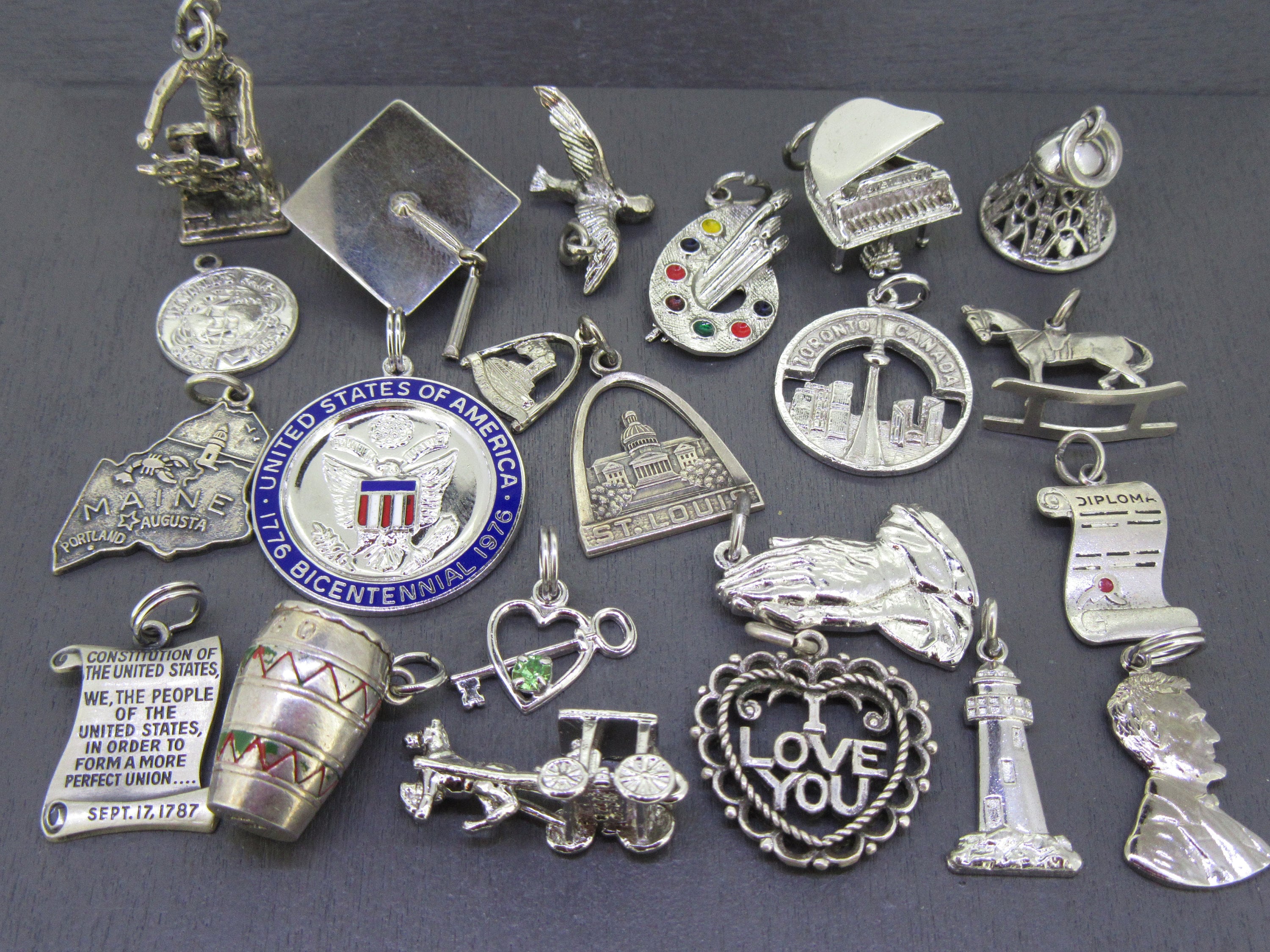 アブラハムリンカーン　メダル　ヴィンテージ Lincoln medal - Etsy 日本