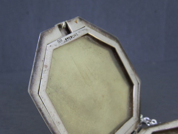 Antique Sterling FGS Initial Locket Necklace, Antique… - Gem