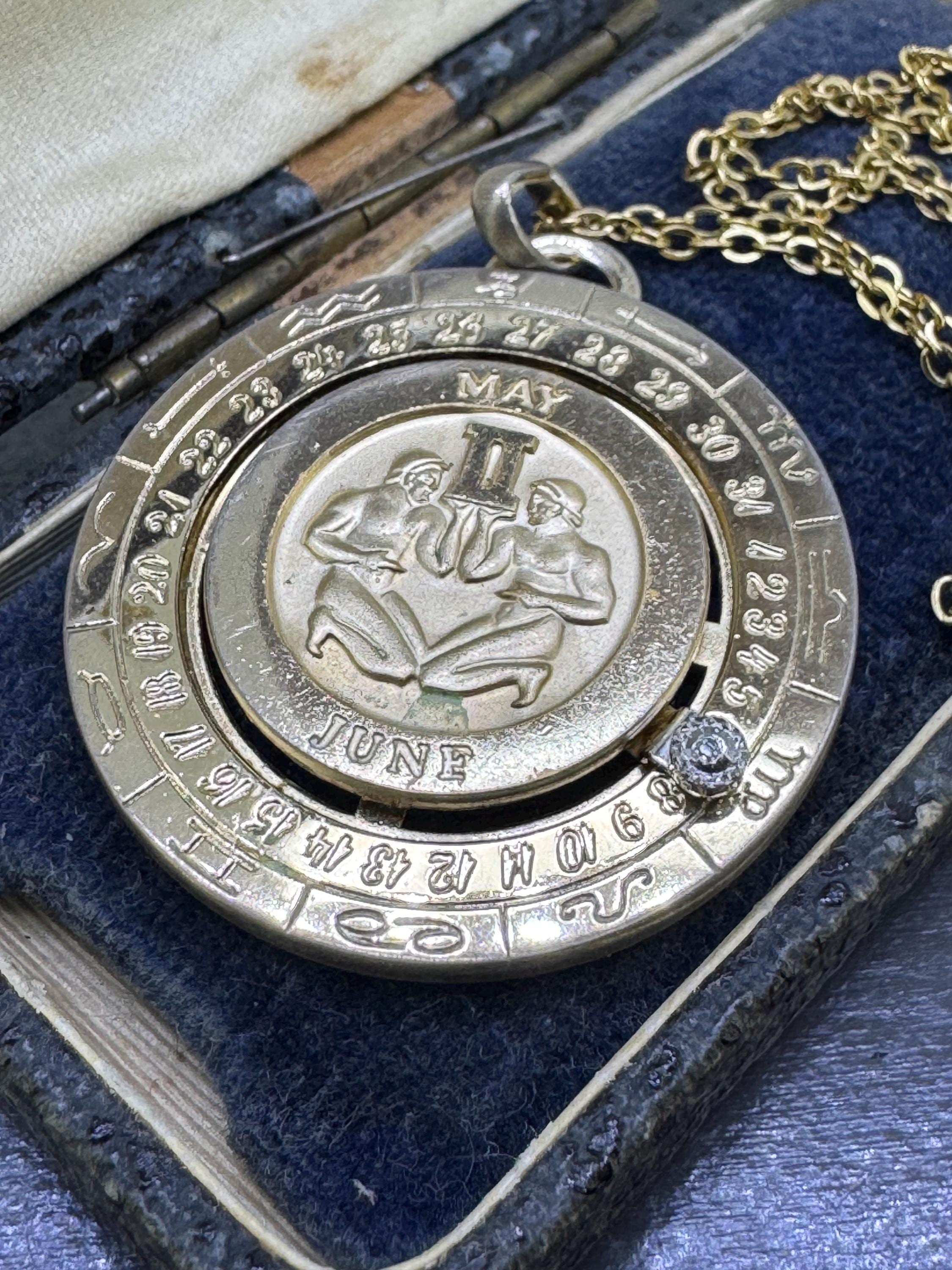 Pierre Cardin Zodiac Necklace - Etsy