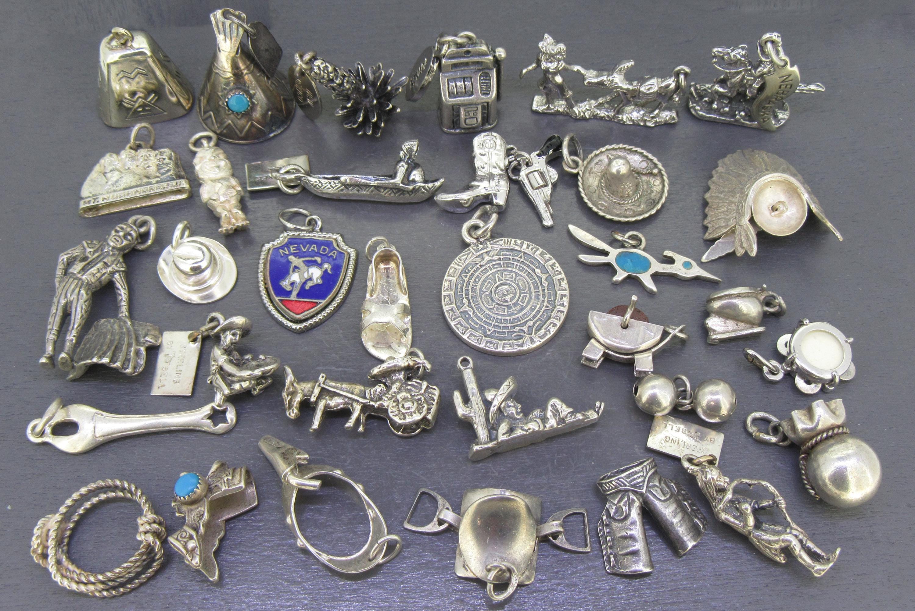 Vintage Mexican Silver Jewelry - Etsy Canada