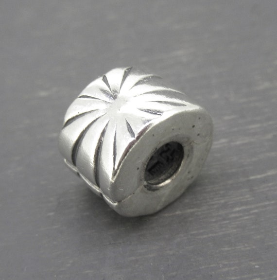 Sterling Silver Pandora Sunburst Clip Charm S925 ALE 790210