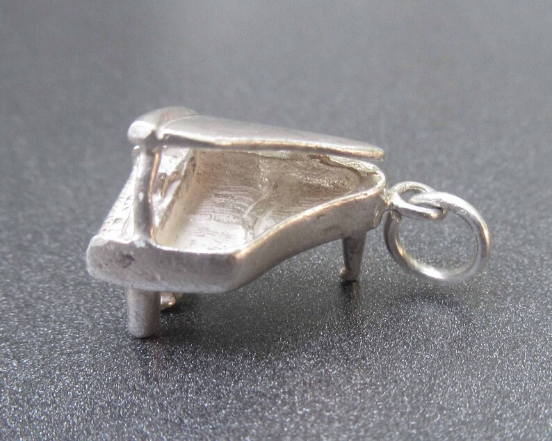 Sterling Silver Piano Charm Gift for Musician Piano Charm Etsy