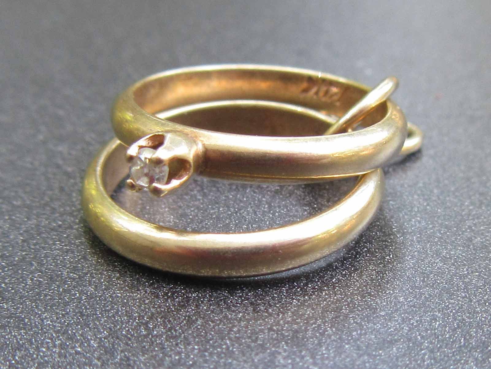 14k or, bague de mariage ensemble charme avec Pierre de diamant, cadeau de fiançailles, cadeau de mariage, 14 k charme de mariée Vintage 14k 14k 14k or, bague de mariage ensemble charme avec Pierre de diamant, cadeau de fiançailles, cadeau de mariage, 14 k charme de mariée Vintage 4182d3