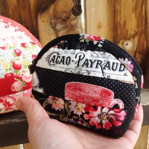 Tutorial Instrucciones Patrón Mini Classic Black Girls Mini bolsa hecha a mano de Jamie Archivos JPG con fotos Regalo personalizado DIY