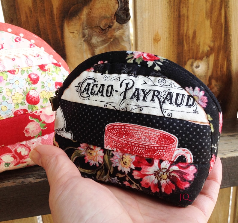 Instrukcje samouczka Wzór Mini Klasyczna Czarna Dziewczęca Jamie's Handmade Mini Torebka JPGFiles Ze Zdjęciami Spersonalizowany Prezent DIY zdjęcie 1