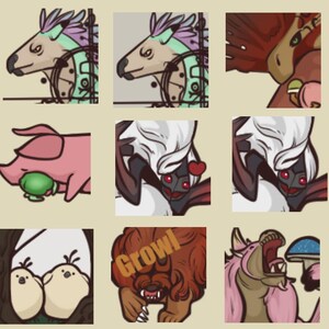 MHW Emote set
