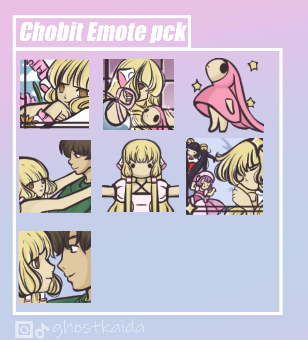 ちょびっツ Chobits Accessories for windows Chobits - Etsy