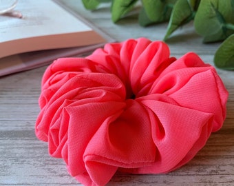 scrunchies de gasa / corbatas para el cabello para mujeres / damas de honor / regalo / accesorio para el cabello / boda / día de la madre