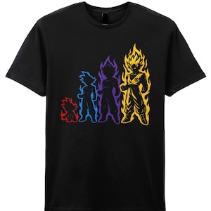 悟空Tシャツ ドラゴンボールZ アニメTシャツ 大人用 子供用 カスタマイズ可能 DBZシャツ 送料無料 彼へのギフト