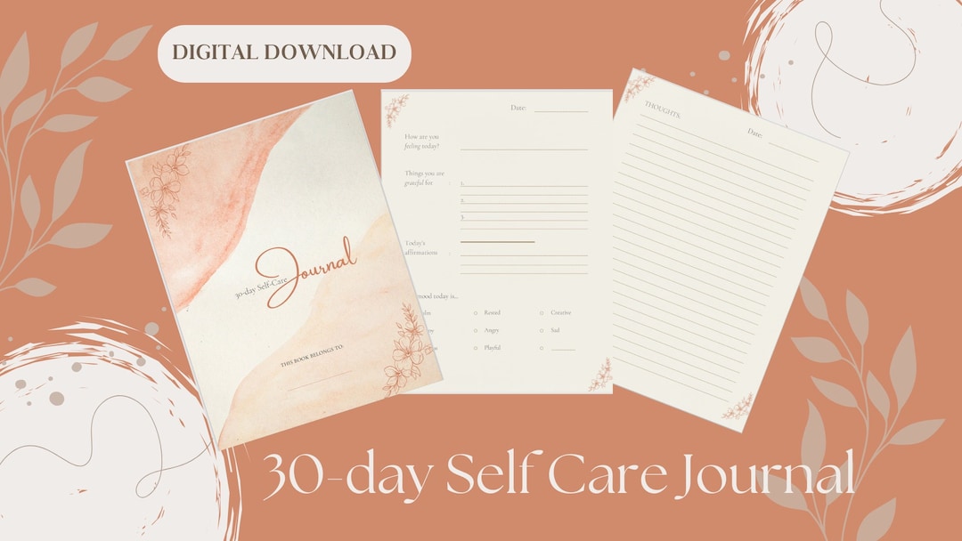 30 Day Self Care Journal Printable – NRWMRI