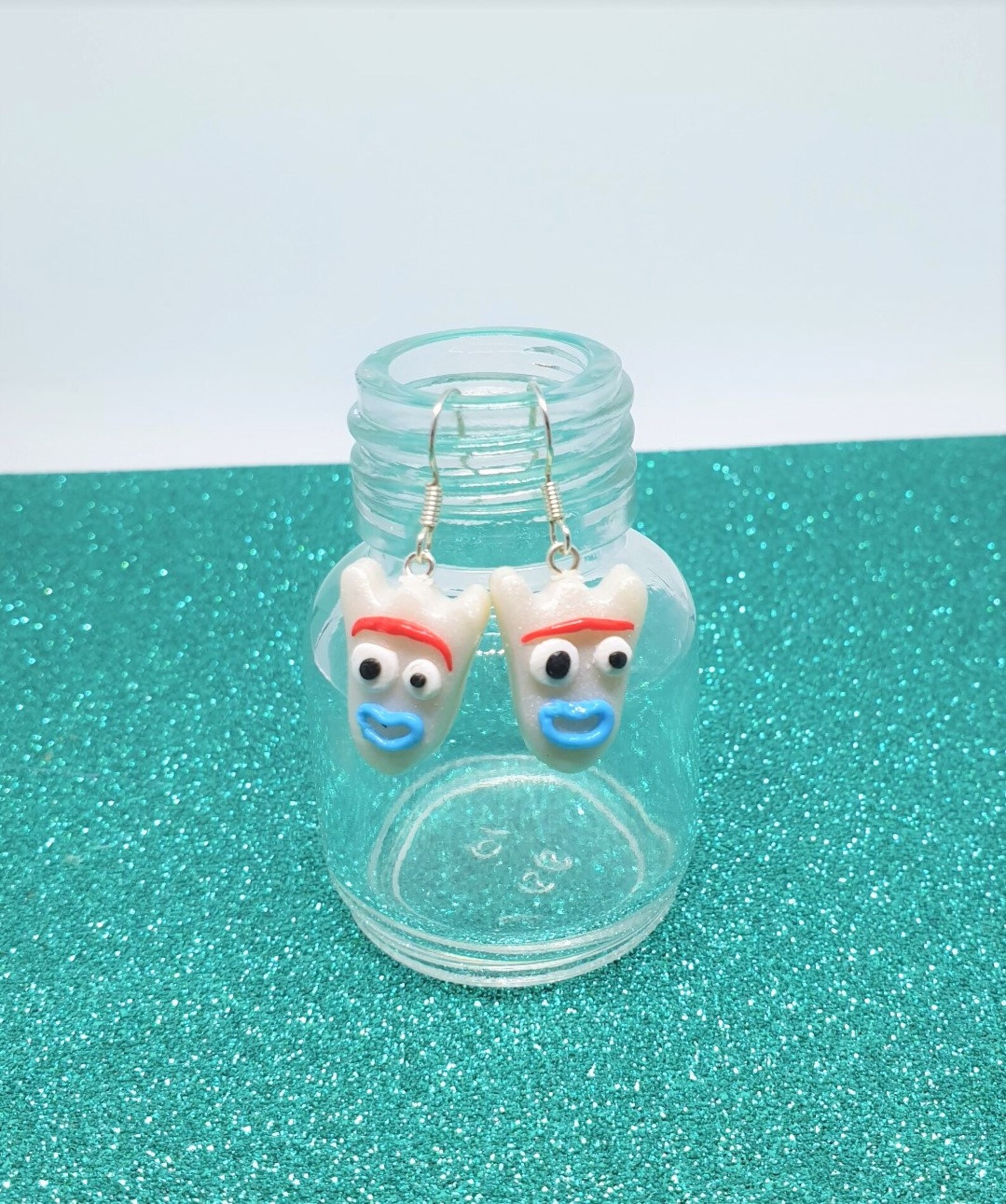 Toy Story Forky Handmade Polymer Clay Earrings Etsy