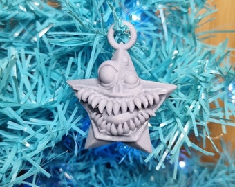 Mimic Christmas Tree Decoration - STAR - 3D Printed D&D Festive Gift