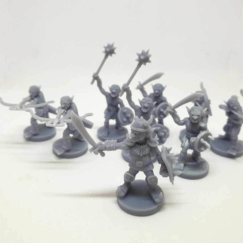 GOBLINS 3D Printed Miniatures D&amp;D TTRPG MZ4250 | Etsy