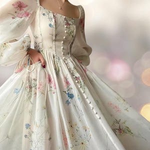 コケットプリンセスコアドレス、フェアリーコアの衣装、おとぎ話のドレス、プリンセス美学、マリー・アントワネットスタイル、キャッスルコア、ルネッサンスフェア