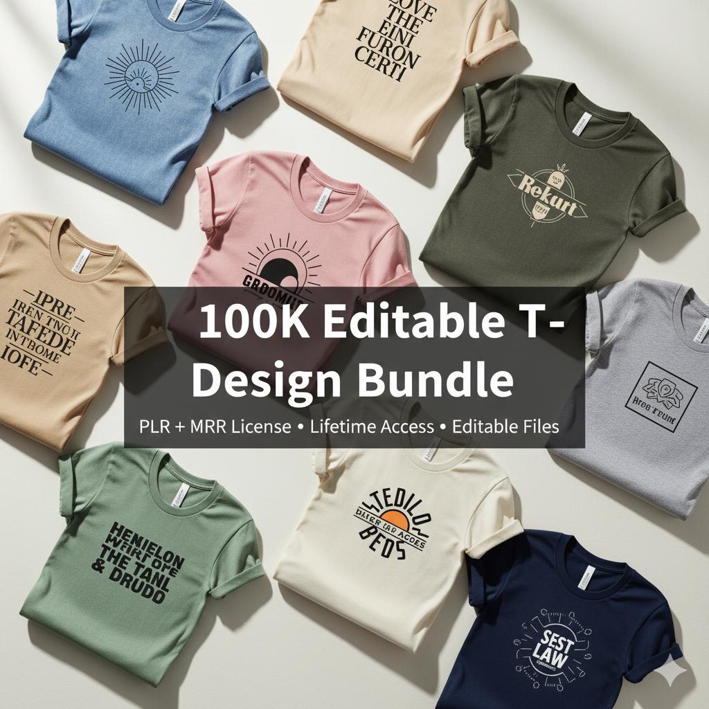 100K Editable Graphics Pack | Mega Print-on-demand Collection ...