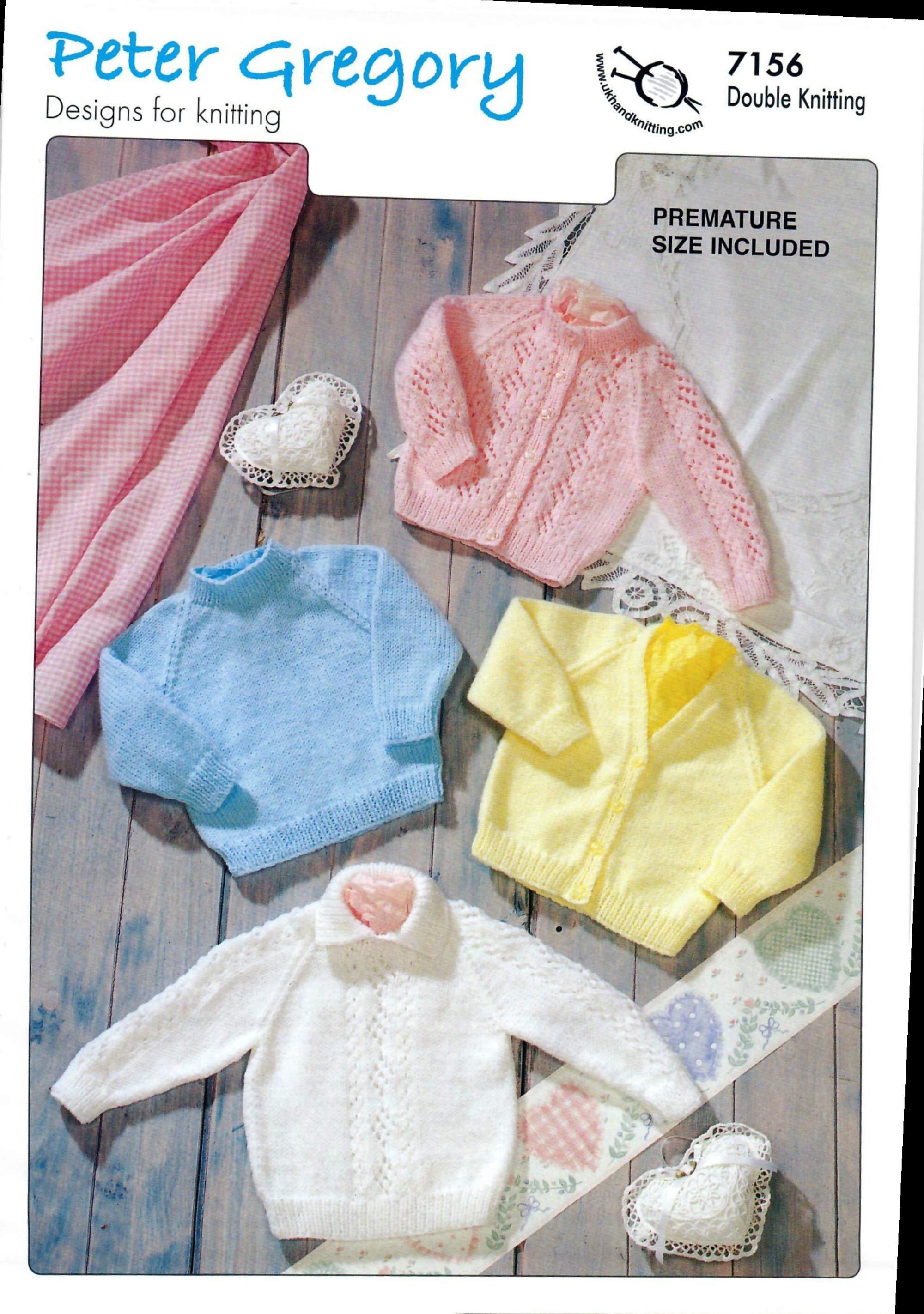 Peter Gregory Knitting Patterns for Babies & Prematures Etsy UK