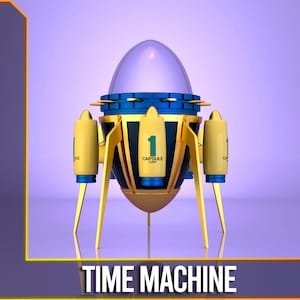 Trunks&#39; time machine (in the Dragon Ball Z and Dragon Ball Super series).