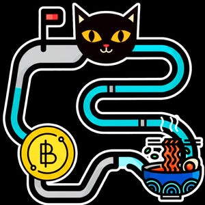Camiseta Crypto Cat Ramen Circuit, Camiseta engraçada de mineração de Bitcoin, Presente de humor tecnológico cyberpunk para programadores, Camiseta nerd para amantes de macarrão noturno