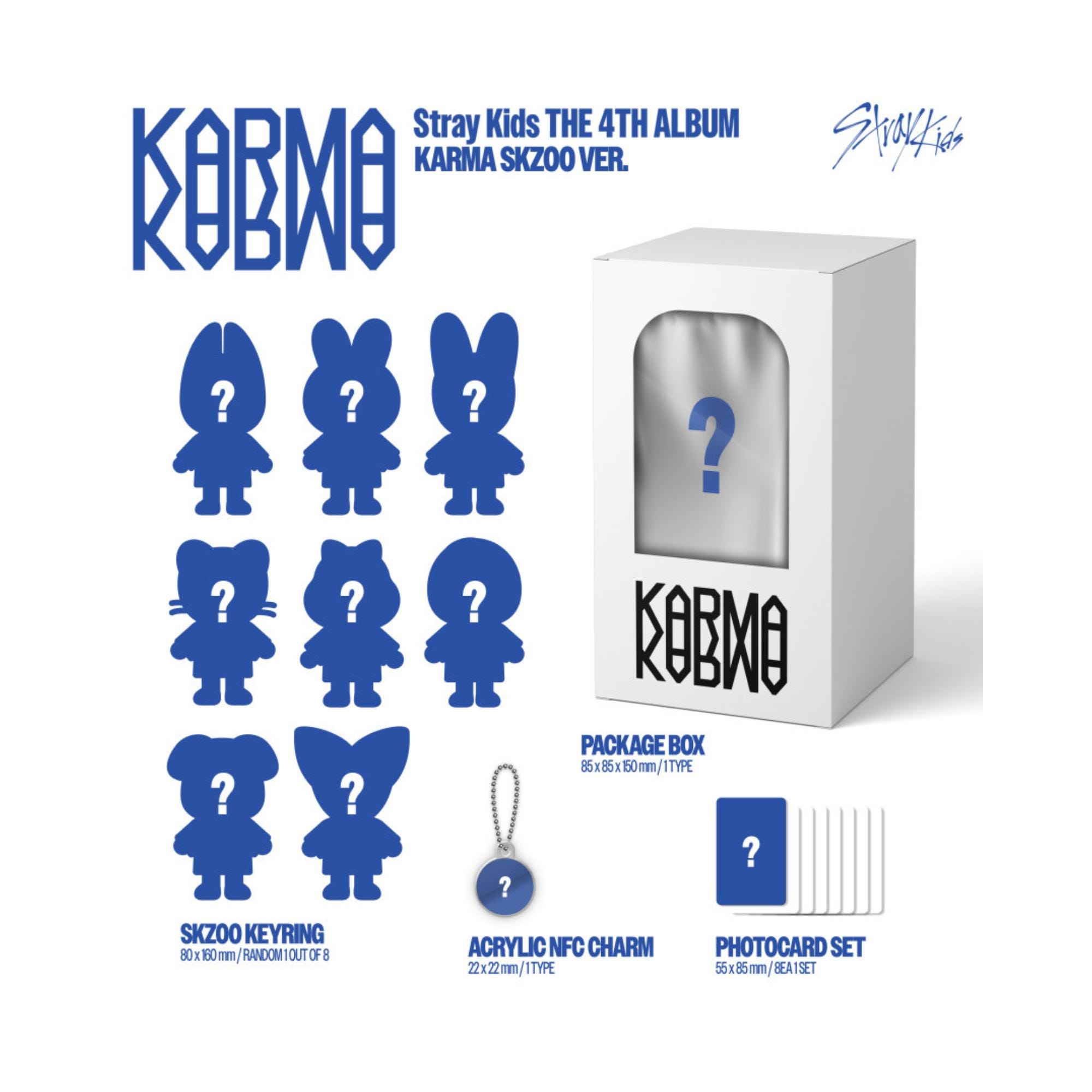 Stray Kids – 4th Album [KARMA] (SKZOO Ver.) | Random Member