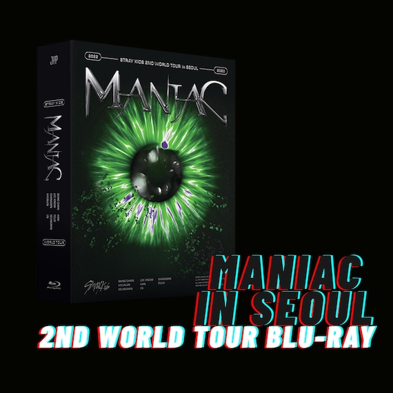 【stray kids】MANIAC Blu-ray STRAY KIDS – 2nd World Tour MANIAC in Seoul (blu-ray, 2discs) - Etsy