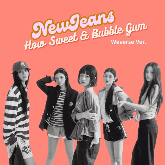 Newjeans How Sweet Weverse Albums Ver. - Etsy