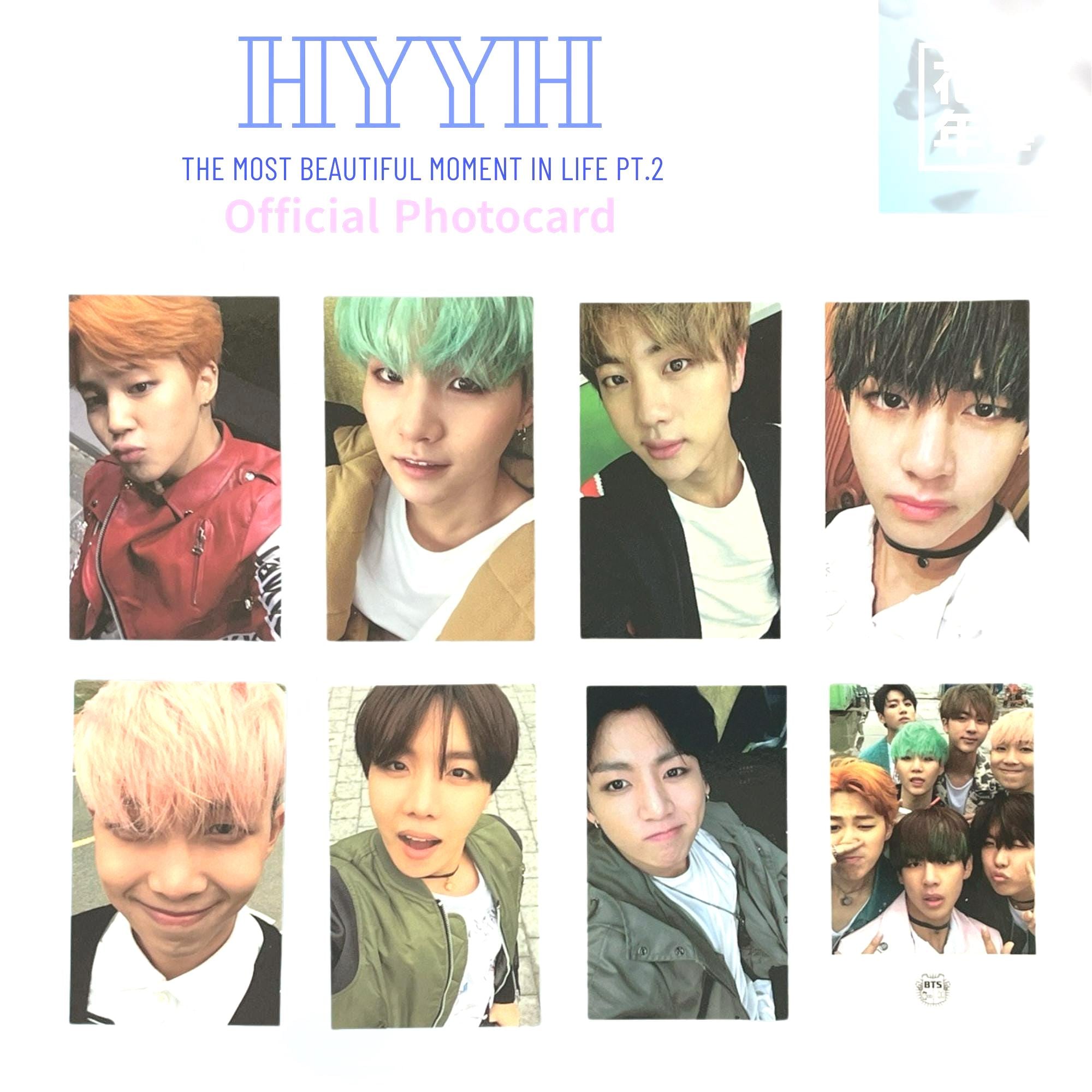 BTS hyyh pt.2 韓国サイン会 直筆サイン V テテ (+ptc) BTS hyyh pt.2