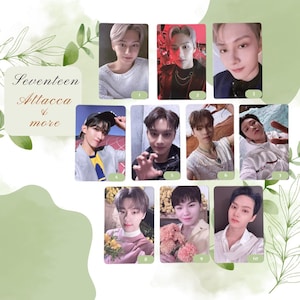 Officiële SEVENTEEN-fotokaartbundel – Attacca + More (verzamelobject K-pop-album)