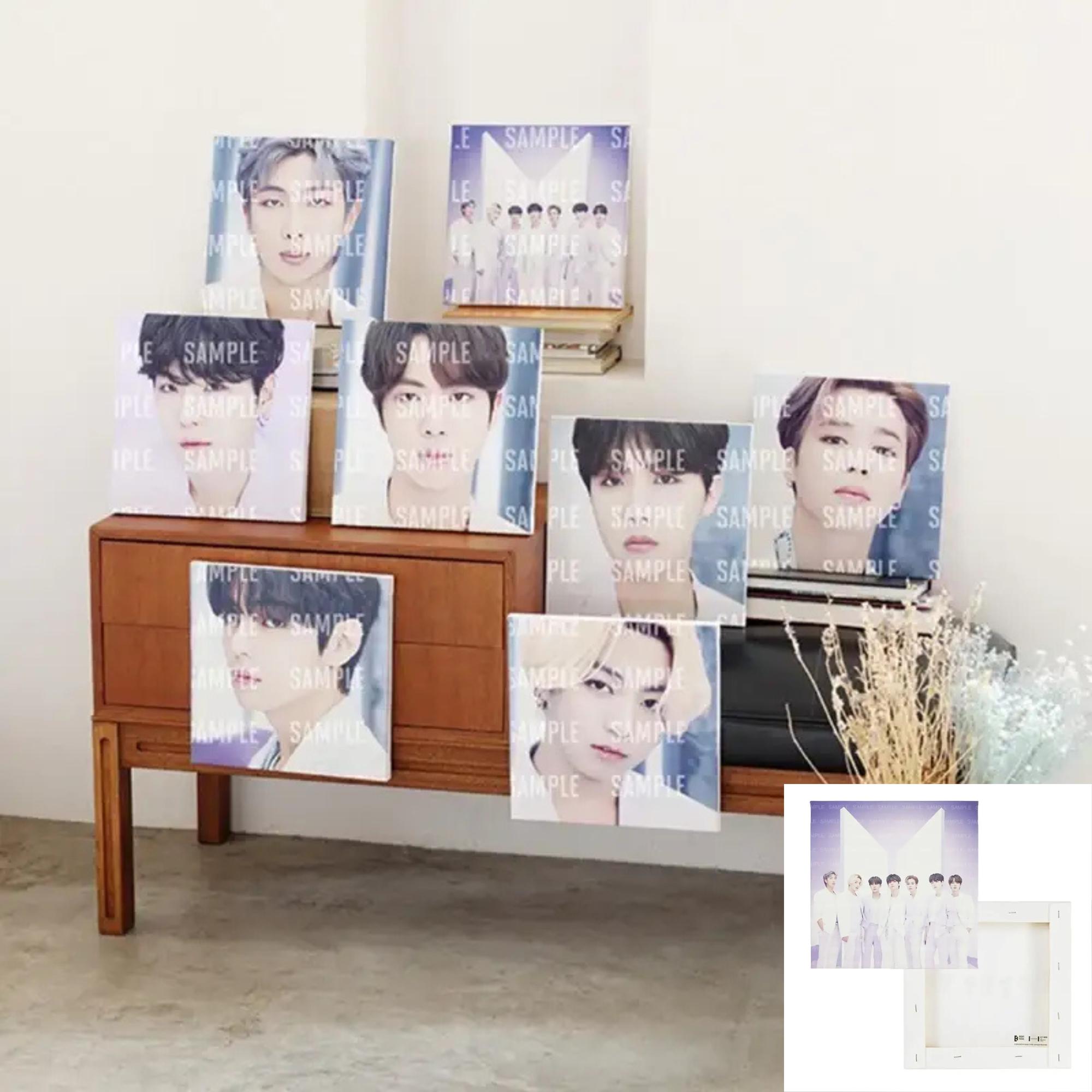 BTS 新品　THE BEST PHOTO CANVAS V BTS, THE BEST – Official Photo Canvas (purple / Orange Ver