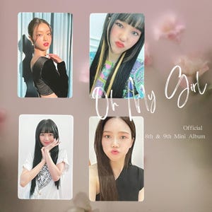 "Offizielles Oh My Girl Fotokarten-Set - ""Dear Oh My Girl"" & echte Liebe (K-Pop Album Sammlerstück)"