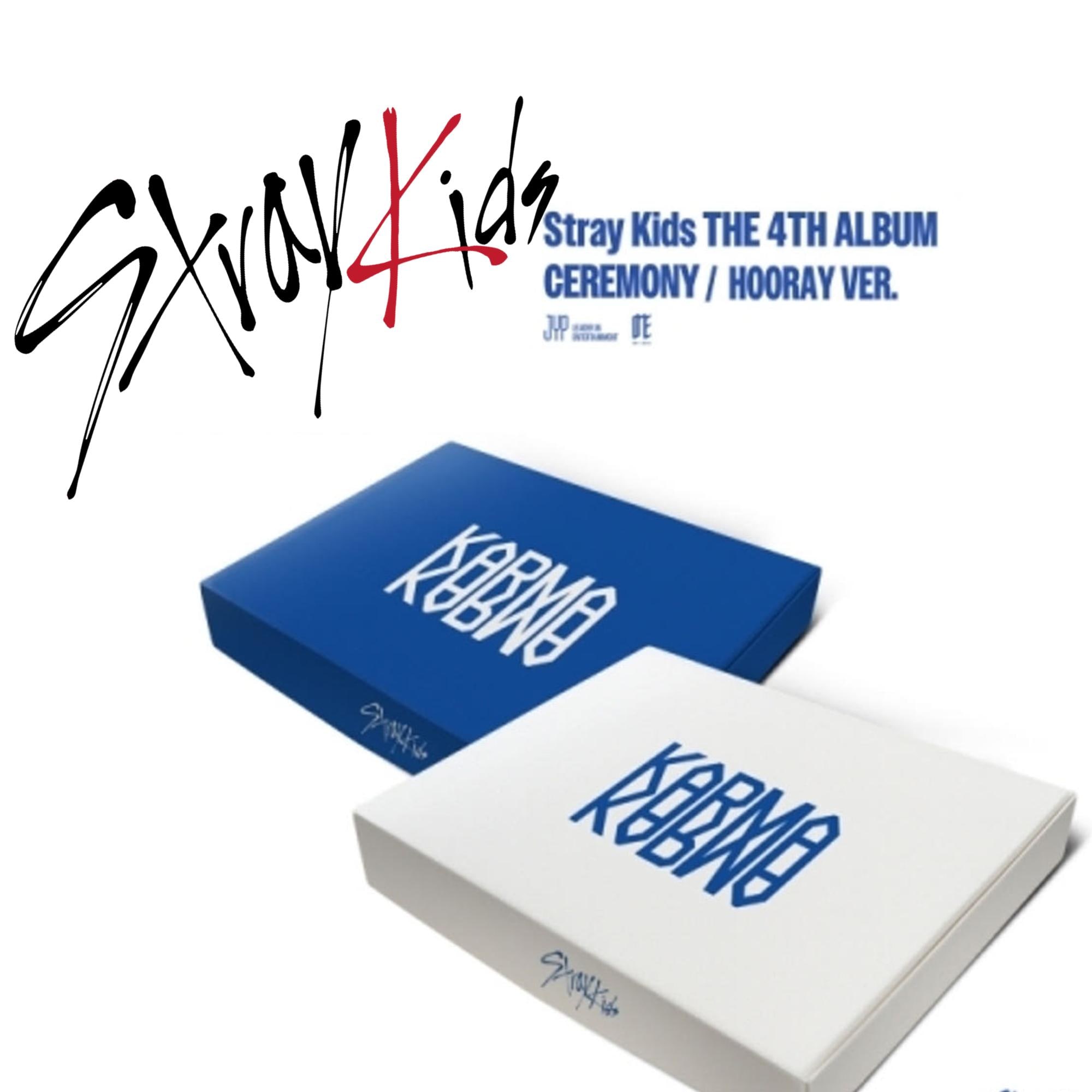 Stray Kids 4th Album – KARMA (Ceremony Ver. / Hooray Ver.)