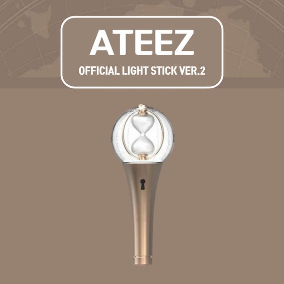 ATEEZ Light Stick Ver.2 + Minimal Galaxy Skin – Bundle