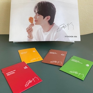 Byun Woo-seok x Kyochon Huhn Limitierte Foto Karten Set