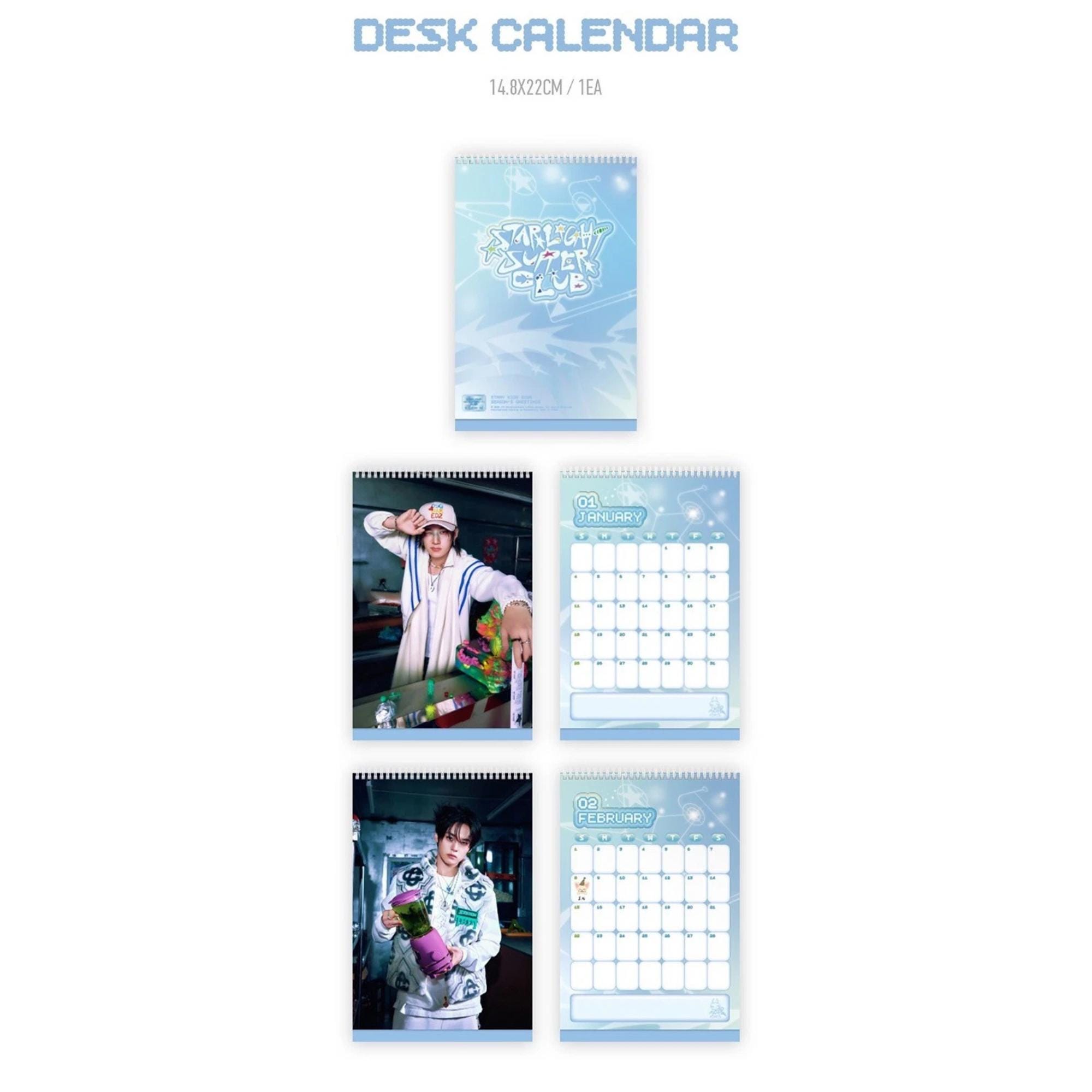 Stray Kids Calendrier De Bureau 2024 Pour Décoration De Bureau K