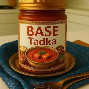 Indian cooking base or tadka masala