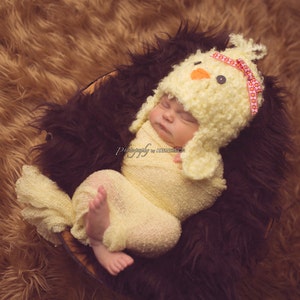 Baby Chick Hat PDF Crochet Pattern image 4
