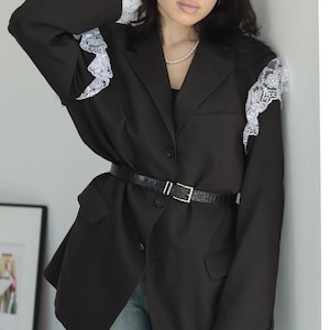 Handmade Upcycled Clothing Made for You: Custom Jacket, Unique Upcycled Blazers, Recycled & Reworked Vintage Blazer for Women!