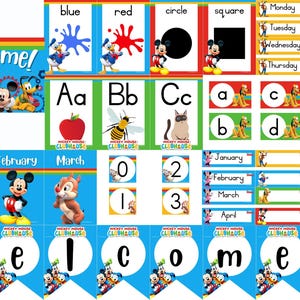 Mickey Mouse Clubhouse Classroom Decor Set
