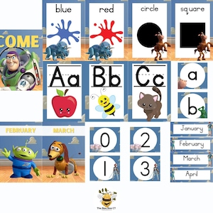 Toys Classroom Decor Set