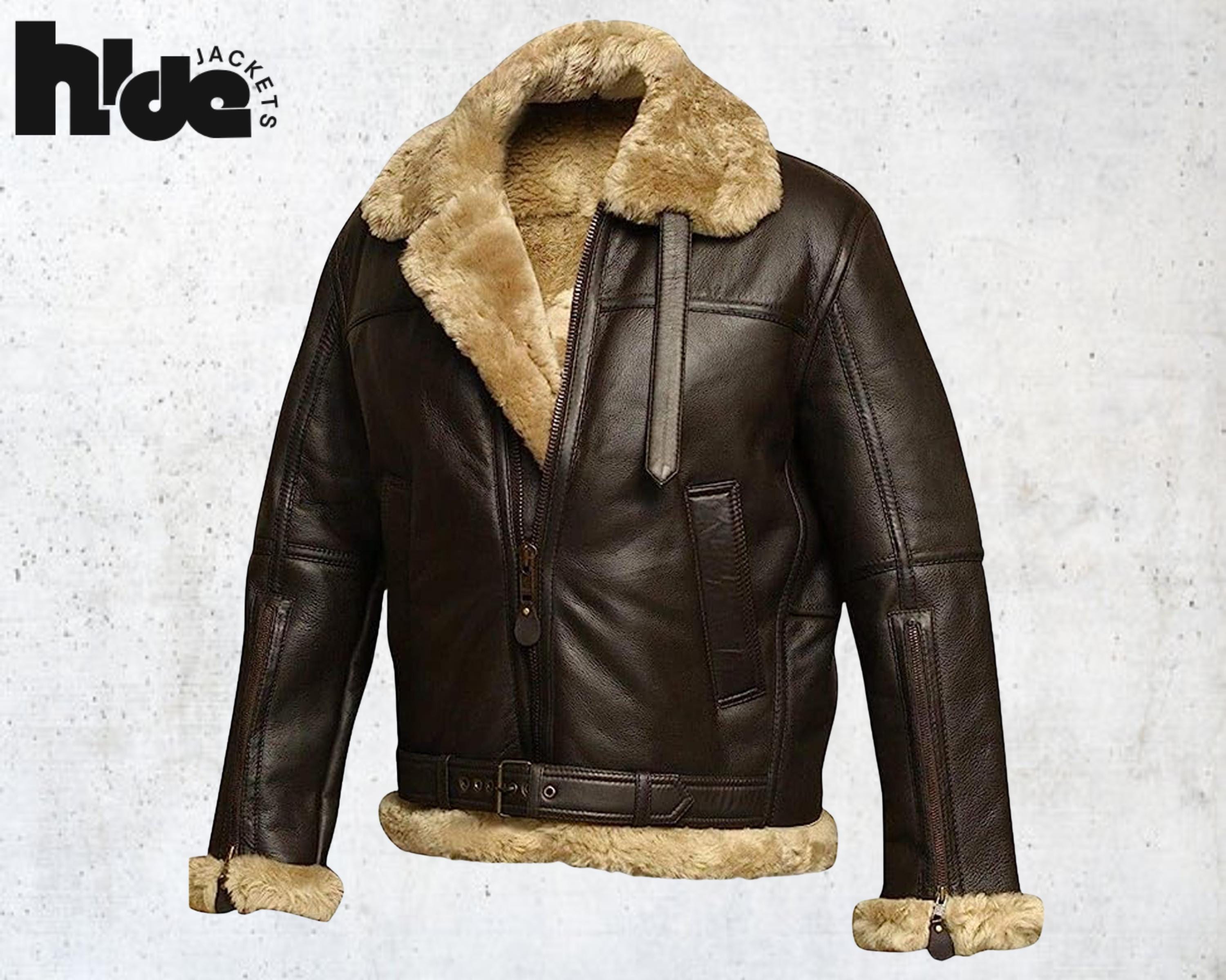 Raf Italienische Fliegerjacke B3 Jacke Online Kaufen