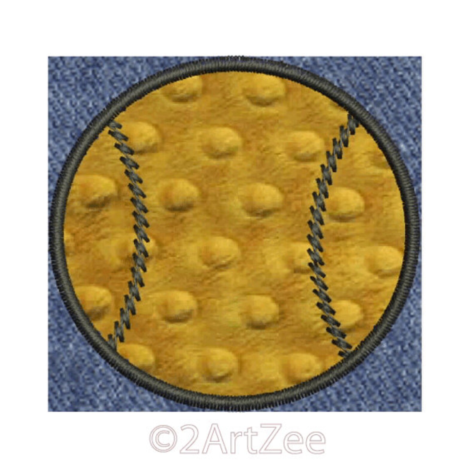 Baseball Applique and Machine Embroidery Design Game Etsy
