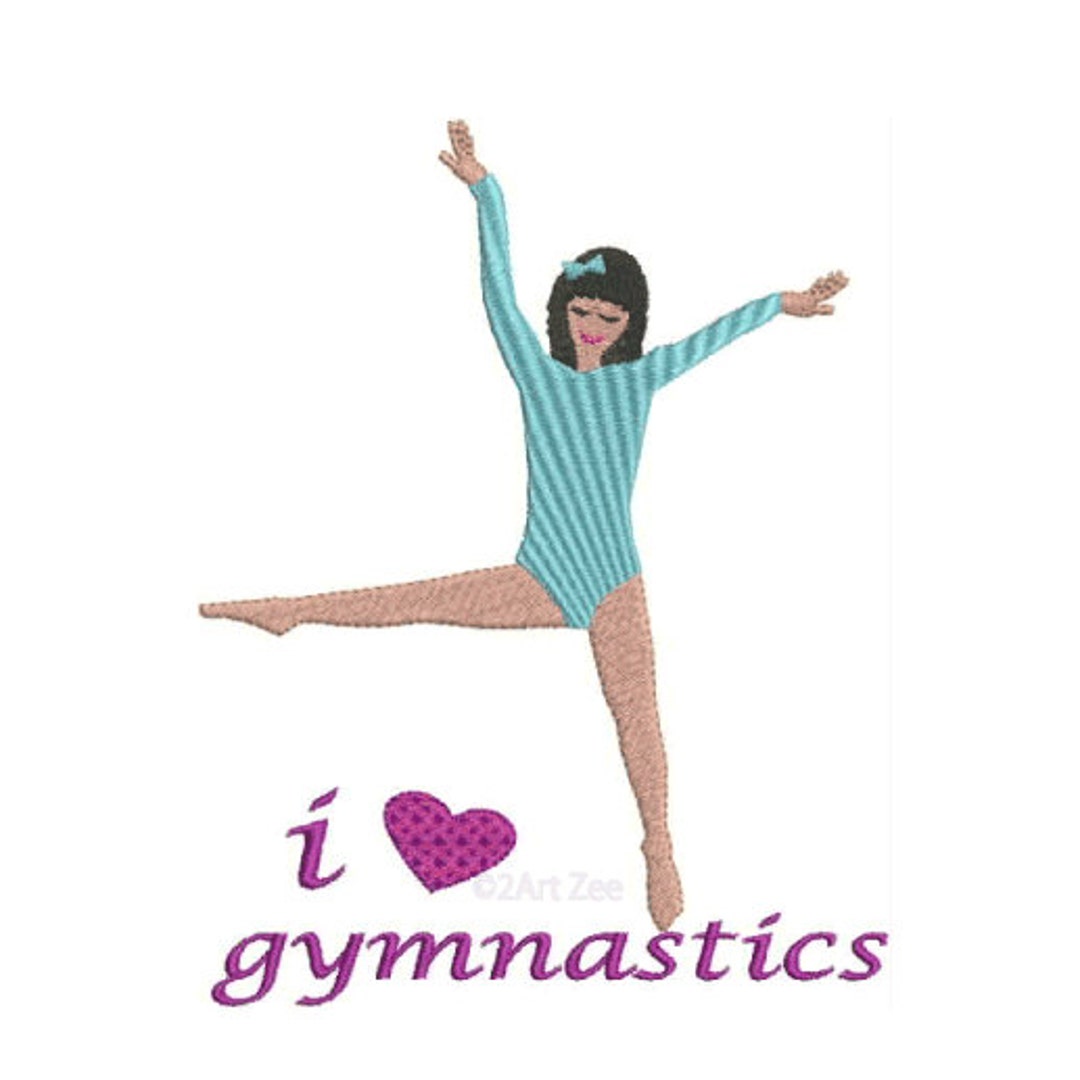 Rhythmic Gymnastics Hoop Dream Big Machine Embroidery Design 4