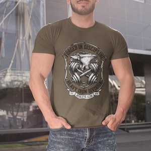Camiseta de alto rendimiento Forged In Discipline / Top deportivo de gimnasio Heavy Iron