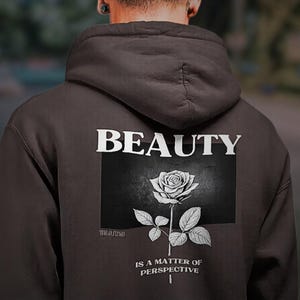 Heaven or Hell Hoodie, Dark Aesthetic Streetwear, Gothic Angel