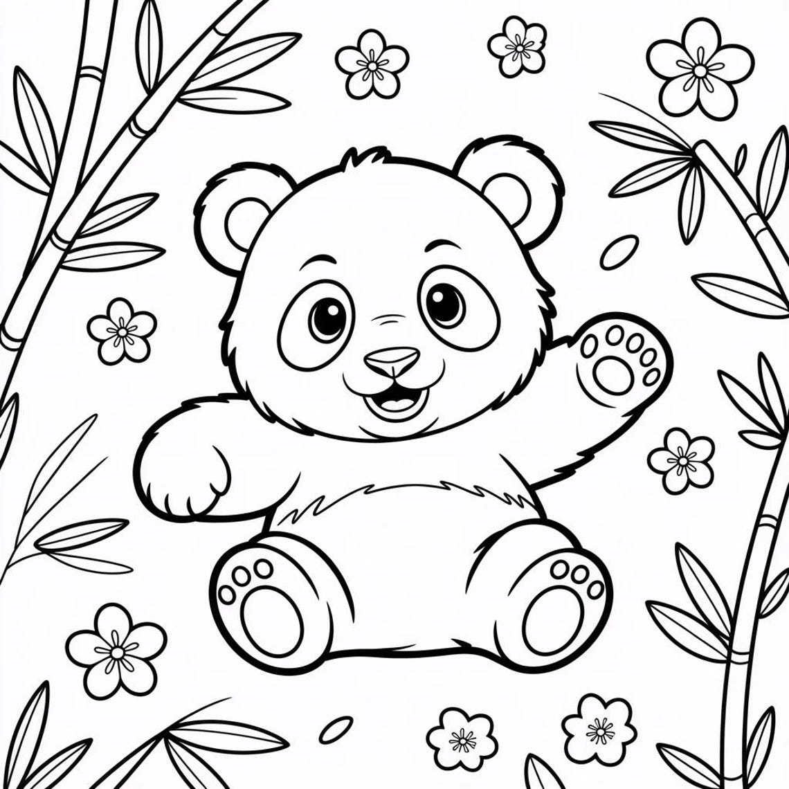 Cute Animal Coloring Pages for Kids - Etsy Canada